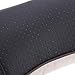 Anself PU Leather Car Auto Seat Cover Head Neck Rest Cushion Headrest Pillow Black 2pcs