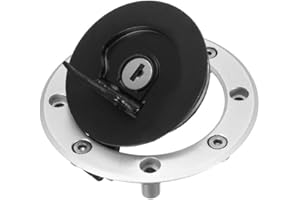 FAXIULAN Tapa Tanque Gasolina Tapa Tanque Combustible Motocicleta Cubierta Aluminio con Llave para Su&zuki GSXR 600 750 1000 para Bandit- GSF-400 GK7AA Accesorios Motocicletas Tapa Combustible Motocicleta