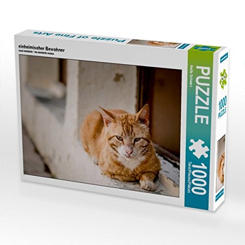 Preisvergleich Produktbild einheimischer Bewohner 1000 Teile Puzzle quer (CALVENDO Orte)