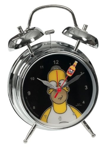 United Labels 0112233 - Simpsons Wecker mit Wechselbild