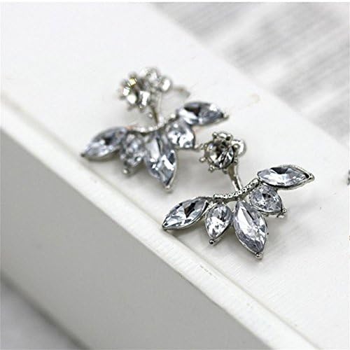 Valentine 's Day jewelry earrings to share jewelry , red and blue (gu jindi)
