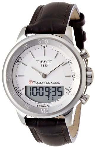 Mens Tissot T-Touch Classic Alarm Chronograph Watch T0834201601100