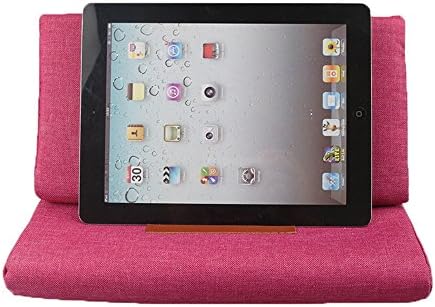 Tablet Pillow Holder - iPad Pillow Tablet Padded Stand Sofa Book Rest Support Reading Wedge Pillow for Bed/Book/iPad/Nexus/Galaxy