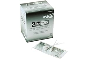 Hygea Lemon-Glycerin Swabsticks - 3's, Lmn Glycerine Swabsticks 3S, (3/PACK, 25 PACKS/BOX) by Medline