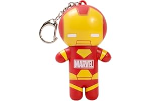 Lip Smacker Collezione Marvel, Balsamo Labbra per Bambini Iron Man, con Portachiavi, Idratante e Rinfrescante, Confezione Blister Singola