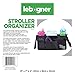 Luxury Buggy Organiser By Lebogner, Stroller Organizer, Stroller Accessories, Universal Black Baby Diaper Pushchair Bag, Stroller Cup Holder, Fits Most Strollers.