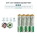 Produktbild 4 stücke BTY 1,2 V AAA 3A 1350 mAh Kapazität Ni-MH Akku Ersatz Für RC Spielzeug Kamera Batterie