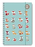 Image de Collegetimer Fox 2016/2017 - Schülerkalender A5 - Weekly - Ringbindung - 224 Seiten