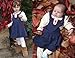 Green Nippers Baby Girl's Organic Cotton Dungaree Style Pinafore Short Sleeve Dress Blue 0 - 3 Months