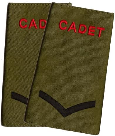 Contact Left EmbroideryOfficial Lance Corporal Pair of ACF/CCF RANK SLIDES for MTP