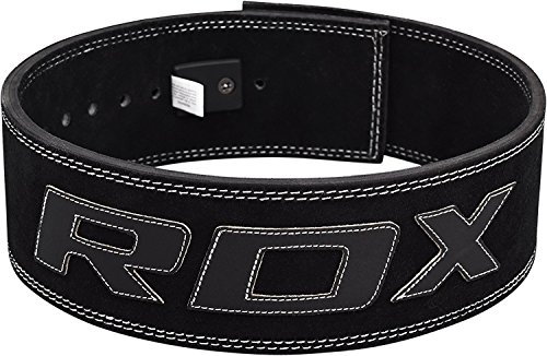 RDX Powerlifting Gewichthebergürtel Schnalle Rindsleder Bodybuilding Crossfit Fitness Trainingsgürtel Gym weightlifting Lever Belt Krafttraining - 6