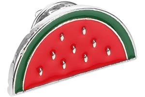 GALPADA Wassermelone-Palästina-Brosche Wassermelonen-Emaille-Anstecknadel Palästina-Anstecknadeln Obst-Brustnadel Schmuck Kostenlose Anstecknadeln Mit Palästinensischer Nationalflagge Für