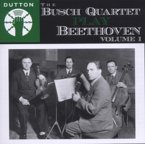 Preisvergleich Produktbild Busch Quart.Play Beethoven Vol.1