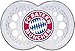 Produktbild FCB FC Bayern München Schnuller Silikon 16+, 1 Stück
