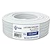 Price comparison product image 30m Speaker Cable 2x4mm² CCA rectangular white, with length marking, Model 4663