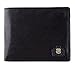 Price comparison product image WITTCHEN Wallet | Material: Grain leather, Colour: Black | For coins: Yes | Orientation: Horizontal | Size: Medium | Collection: Da Vinci - 39-1-040-1