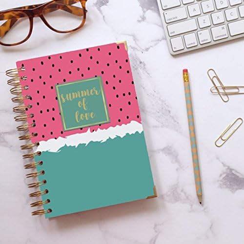 Watermelon Bullet Journal Notebook by Hoard Pretty Things - Personalised Birthday Gift for Her A5 100 or 200 pages (Lined Dotted Blank or Headed)