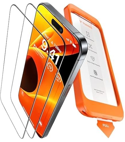 UTECTION 2 pellicole protettive Full Screen per iPhone 15 e