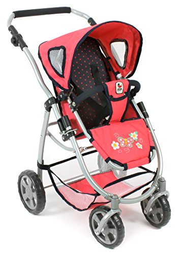 Bayer Chic 2000 637 11 - 3 in 1 Combi EMOTION ALL IN, Dots, Blue/Coral