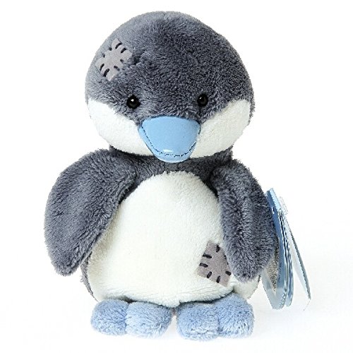 Tatty Teddy & My Blue Nose Friends Quiver the Emperor Penguin soft toy, sits 4