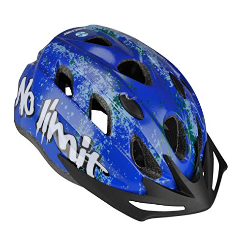 Preisvergleich Produktbild Fischer Fahrradhelm No Limit, Blau, S, 86116