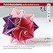 Produktbild Origamipapier Faltblätter, KB-TK-13, Twirl-Kusudama pink-violett