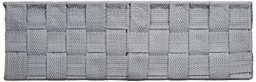 WENKO 21533100 Organizer Adria Quadro Grau – Badorganizer, 100 % Polypropylen, 32 x 10 x 27 cm, Grau - 2