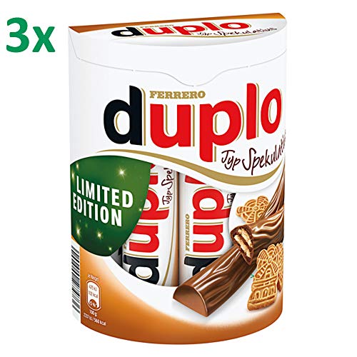 Preisvergleich Produktbild duplo Spekulatius 3x10 Riegel (3x182g Packung)