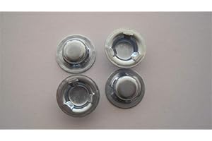 Big 4 clip per cappello, 10 mm, fissaggio per ruote per Bobby Car e Trattore, nonché per pedali per trattore