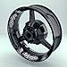 Produktbild Onewheel Felgenaufkleber Relentless für Motorrad | 17 Zoll | Komplett Set für Vorder- und Hinterreifen | Rim Sticker