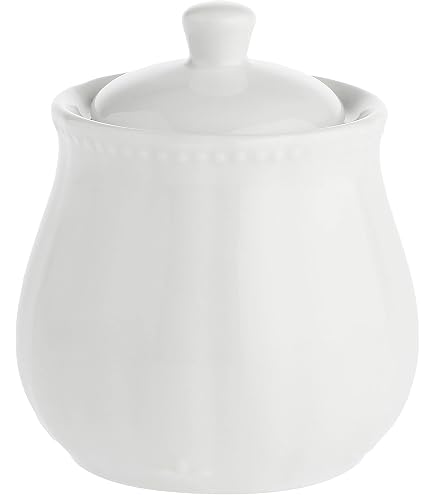 Zuccheriera In Ceramica PORCELLANA Con Coperchio – Contenitore 1,1 Litri, Design Multicolore Per Cucina