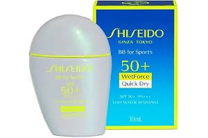 Shiseido Sports BB SPF 50 BB Cream, 1-pack (1 x 30 ml)