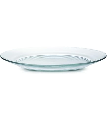 Lot De 6 Assiettes Duralex Lys – Transparentes – 23,5 Cm – Verre Trempé – Neuves