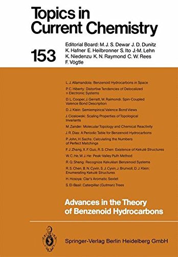 Advances in the Theory of Benzenoid Hydrocarbons: 153 (Topics in Current Chemistry)