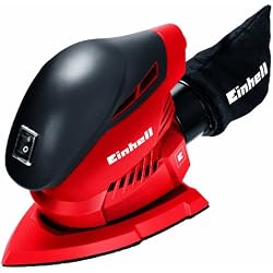 Einhell Ponceuse multi TH-OS 1016-(100 W, Surface de ponçage : 104 cm2, Livré avec une feuille abrasive et un sac à poussières)