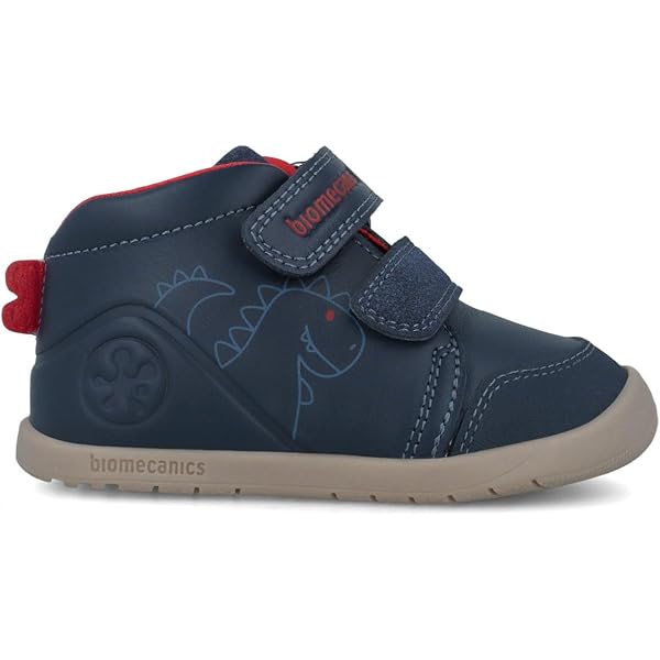Biomecanics Stivaletti Bassi Con Lacci Per Bambini E Ragazzi – Pelle Con Elastici E Punta Rinforzata – Suola Flessibile – Colore Unico