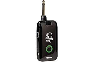 NUX Amplificatore per cuffie per chitarra/basso tascabile bluetooth