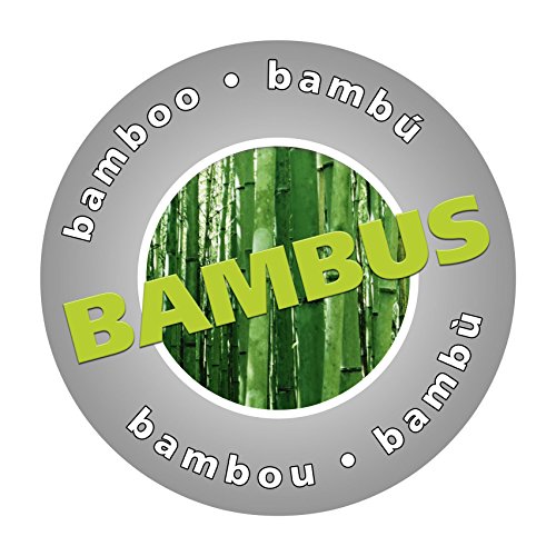 WENKO 22103100 Wäschetruhe Bamboo Weiß – Wäschekorb, mit Wäschesack, Bambus, 35 x 60 x 35 cm - 3