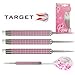 Produktbild Target Zucker Mädchens Spielpfeilen-Set, Wolfram, pink, enthält Stiele, Flüge und Behälter, 24 g