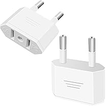 Adattatore Spina Da Europea A Americana - Convertitore Da Viaggio, Bianco - Foto 3