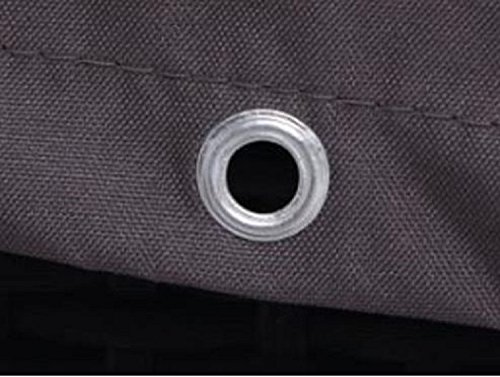 Profiline Schutzhülle mit 2 Reißverschlüssen #1001329, aus starkem 420 D Polyester in anthrazit für einen Strandkorb, in praktischer Tragetasche, 150 x 100 cm, 165 cm Höhe - 2