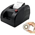 CYSSJF Queue Ticket Machine | Queuing Printer, 58mm Thermal Printer, Take-A-Number Ticket Dispenser | For Clinic/Restaurant Printing Waiting Number in Order | Print Content Editable via PC