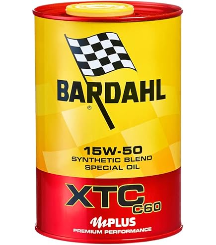 Bardahl - Olio XTC C60 15W50, per Motori Auto a Benzina e Diesel