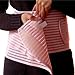 NSSTAR Women's Breathable Elastic Postpartum Postnatal Support Girdle Belt Post Pregnancy Belly Band Abdominal Binder for Women Maternity (M)