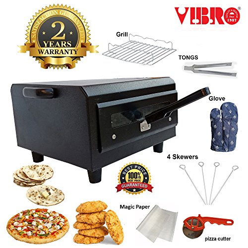 Vibro Mini 104 Electric Tandoor 1600watt (Black)