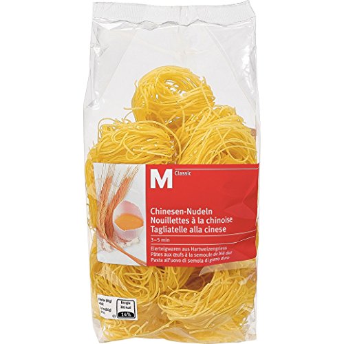 Preisvergleich Produktbild Teigwaren - Nudeln - China-Noodels - 'Chinesen-Nudeln M-Classic' von Jowa Schweiz - 500g