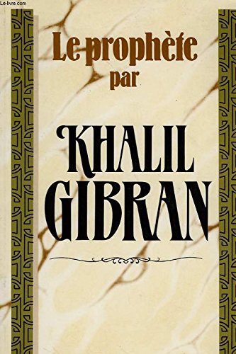 couverture de : Le proph&egrave;te