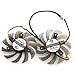 2 Pcs/lot PLD08010S12H DC 12V 0.25A 74mm 3Pin Grafikkartenlüfter Graphics Card Fan