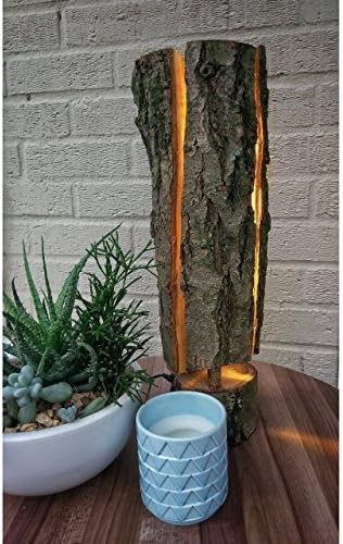 Mark 8 Swedish Torch Floor Lamp / Table Lamp - Ambient Light, Wooden Art, Rustic, Vintage Lamp, Retro, Bedroom Décor, Housewarming Gift