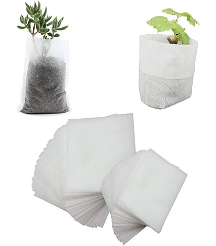 Lot De 200 Sacs De Culture En Tissu Non Tissé Biodégradable